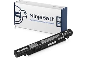 NinjaBatt Battery for Asus A41-X550A A41-X550 F550 F450 X550 R510C R510J A550 K550 P550 X550C X550DP X550E X450 A550L X550J R510 – High Performance [4 Cells/2200mAh/33Wh]