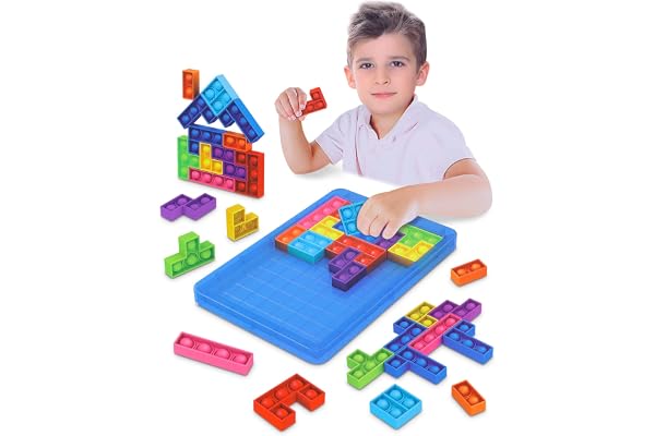 Appoft IQ Bâtiment Puzzle Anti Stress pour Enfant - Intelligence Jeux Fidget Toys pour Enfants & Adultes - Meilleur Cadeau Jouet