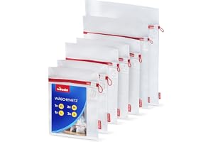 Vileda Wäschenetz 7er Set in 4 Größen für Waschmaschine | Reißfestes Polyester, Set aus XL, L, M und S für Be…