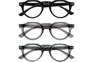 OPULIZE RIO Gafas con Filtro de Luz Azul - Montura con Parte Superior Plana - Negro