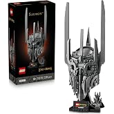 LEGO Icons Y&uuml;z&uuml;klerin Efendisi: Sauron'un Miğferi 11373 - Yetişkinler i&ccedil;in Sauron Minifig&uuml;r&uuml; ile İsim Levhalı Sergileme Stand