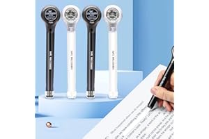 ‎STATIONERY ISLAND STATIONERY ISLAND Korrekturroller 4er Pack, Mini Korrekturmaus, Korrekturband 6m x 5mm, Kleberoller Maus Roller Schulsachen Correction Tapes, Für Schüler, Büro, Klebemaus, Fotokleber Fotoalbum