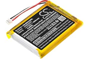 TCTK TECHTEK Batería 1800mAh Compatible con [Babysense] V43 Video Baby Monitor sustituye HQ804050