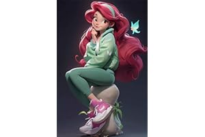 BAYIDUN Kit di pittura con diamanti 5D fai-da-te, Strass di diamanti in cristallo Ricamo a punto croce Tela Pittura con numeri per bambini, adulti Decorazioni per la casa - Principessa(9)