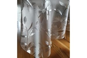 Home Direct Tovaglia da Tavola in PVC, Trasparente, plastificata, Proteggi tavolo, Rettangolare 140 x 180cm
