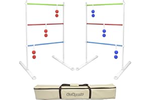 GoSports Lt-03 Jeu de Lancer d'échelle en métal de qualité supérieure Mixte Adolescent, Blanc, 0