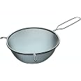 KitchenCraft 20cm (8") Large Stainless Steel Sieve - For Sifting Flour, Washing Rice, Baking & Cooking