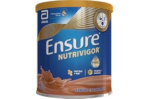 Ensure Nutrivigor integratore gusto Cioccolato 400g | Kosttillskott, HMB, protein, vitaminer, mineraler, styrka och energi, immunitet, kalcium, magnesium, vitamin C