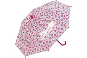 UNBEKANNT Parapluie transparent bambino hearts-enfant-transparent
