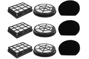 REBIRTHCARE 3 Paires de Filtres pour Bosch BBZ152EF Serie 2,Filtres BGC05, BGS05, BGC05A220A, BGC05A320, BGC05A322, BGC05AAA1, BGC05AAA2, BGS05X240 - Pièces de Rechange pour Aspirateur Amazon Basics VCS35B15KC-70