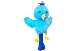 DAPHNE'S HEADCOVERS Daphne's Couvre-Club Unisexe Birdie Novely, Bleu, NA