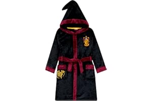 Harry Potter Szlafrok | Polarowe Szlafroki Gryffindor dla Dzieci | Szaty Hogwarts