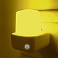 TARAM LED | Night Light Sensor Control Lamp Energy Saving LED Sensor Lamp Nightlight for Children Kids Bedroom - Pack of 1 (Yellow)