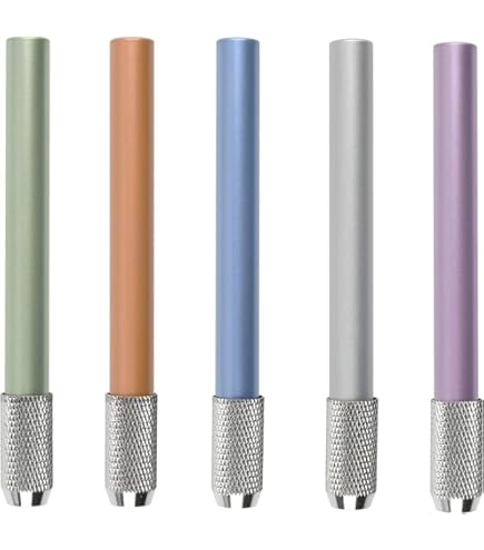 SpetngSake 5 Stiftverlängerungen - Verstellbare Bleistifthalter Aus Aluminium
