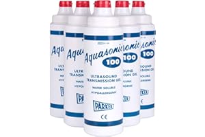 BUSCH-JAEGER Parker Aquasonic 100 Lot de 6 flacons de gel de transmission ultrasonique 250 ml / 0,25 l