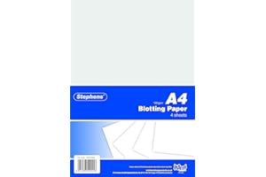 STEPHENS White Blotting Paper A4 4 Sheets