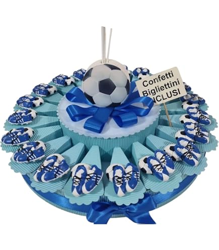 DLM - Barattolo In Vetro Tondo Portaconfetti Con Ballerina In Porcellana E Cuore Con Coppia Angeli Angioletti Puttini Nascita Battesimo Segnaposto Confettata 33211