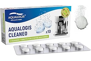 Aqualogis Cleaneo tabletki czyszczące do wszystkich ekspresów do kawy 2 g po 10 sztuk
