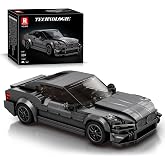 Reobrix 815 BMW Yapı Taşları Seti, 1:24 &Ouml;l&ccedil;ekli Model Araba Yapı Kiti Ev ve Ofis Dekoru i&ccedil;in, Gen&ccedil;ler ve Yetişkinler i&ccedil;in Spo