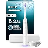 Philips Sonicare 6100 Şarjlı Diş Fır&ccedil;ası, 21 G&uuml;n Şarj, 10 kat plak temizliği, Işıklı basın&ccedil; sens&ouml;r&uuml;, Ektra nazik, 6 mod, Seya