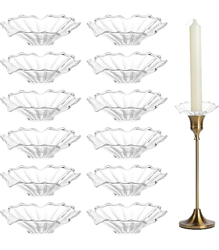 Attrape-gouttes Pour Bougies En Papier - Lot De 100 - Diamètre 8 Cm - Protège Des Tâches De Cire - 3
