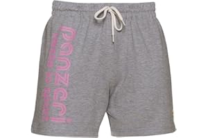 panzeri Short Uni A - Gris chiné/Rose Fluo