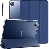 Robustrion Cover for Samsung Galaxy Tab A11 Plus Cover Case 11 inch, Flip Cover Case for Samsung Galaxy Tab A11 Plus Cover/Tab A11+ Tablet Cover with Translucent Back - Navy: 