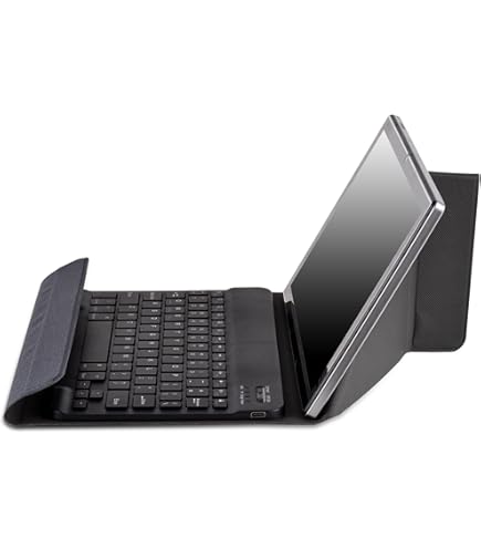 Gray IPad 10th Gen Keyboard Case & Paper Screen Protector Bundle