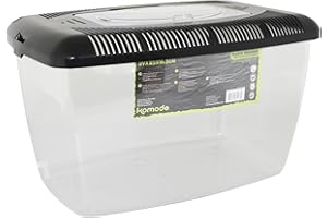 KOMODO - Terrario de plástico, 39 x 25 x 24,5 cm