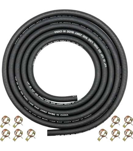 Cyclingcolors Durite Benzinebrandstof Diesel NBR Coating Gevlochten Hoge Kwaliteit Speciale Koolwaterstof Slang Olie Waterdicht Oe 8 X 1 Meter 2116520261