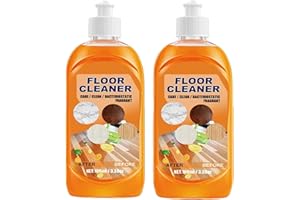 ZUYOKI 2023 Lot de 2 nettoyants puissants pour sols de décontamination multi-usages, nettoyant pour sols en bois, carrelage en bois franc naturel, solution de nettoyage pour tapis en marbre