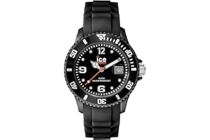 Ice-Watch - ICE forever Black - Schwarze Damenuhr mit Silikonarmband