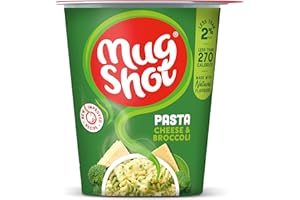 Mug Shot Cheese and Broccoli Pasta, 68 g (Pack of 6)