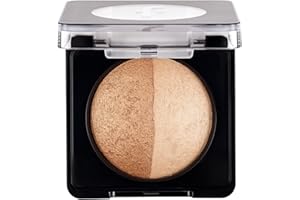 Flormar Polvere rossore al forno – Blush altamente pigmentato con luccichio naturale – Blush a lunga durata per tutte le pelli – Texture morbida e doppio oro