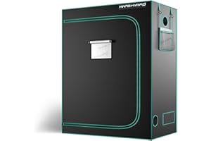MARS HYDRO Growzelt 150x80x200cm,Indoor Grow Tent Reflektierende Mylar Zuchtzelte Hydrokultur,abnehmbaren Boden Tablett,für Pflanzen wachsen Raum