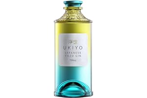UKIYO Yuzu | Japanese | Craft | Gin | Citrus | Yuzu, Juniper & Coriander | Distilled with 5 native Japanese botanicals | 40% ABV | 70 cl