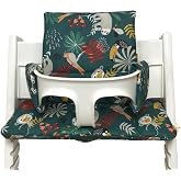 Anti-Stain Cushion for Highchair Compatible with Tripp Trapp&reg; Jungle | Laminated coating, easy to clean