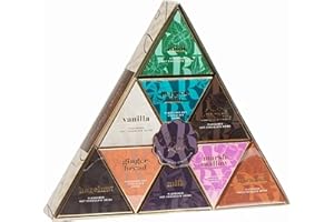 Hot Chocolate Selection Gift Set - Luxury Velvet Rich Assorted 9 Flavours Instant Hot Chocolate Selection Box with Topline Card. Great Christmas Gifts for Stocking Fillers or Secret Santa Gifts