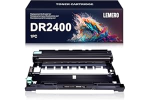 Lemero Compatible Tambor DR2400 DR-2400 para Brother DR2400 para Brother HL-L2310D HL-L2350DN HL-L2370DN HL-L2375DW DCP-L2510D DCP-L2530DW MFC-L2710DN MFC-L2730DW MFC-L2750DW