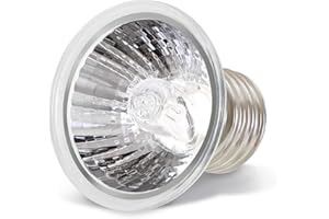LEDGLE Tortoise Heat LED Lamp, 50W UVA/UVB E27 la Lampada, Lampada di Calore per acquari rettili, lampadine per Animali Domestici, Draghi barbuti, Serpenti, Rane