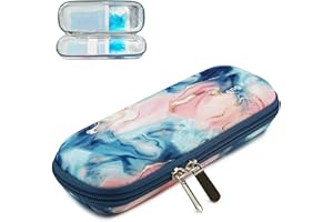 ONEGenug Insulin Kühltasche mit 2 Kühlakkus, Tragbare EVA Hardshell Diabetiker Tasche für Insulin Pen, Insulinspritzen und Andere Diabetikerzubehör