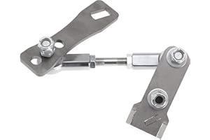 WLFINKMO Transfer Case Linkage Kit for Jeep Cherokee XJ & Comanche MJ 1986-2001, Stainless Steel, Includes 'Z' Connecting Rod, Fixes Shifter Clunking & Prompts 4WD Failure