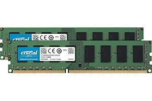 Crucial RAM CT2K102464BD160B 16Go Kit (2x8Go) DDR3 1600 MHz CL11 Mémoire de bureau
