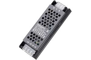 Transformador 220V a 12V 100W LED Driver, 8.33A Ultrafino Fuente de Alimentación LED, Adaptador de Voltaje Constante para Tiras Luces de Gabinete Bombillas MR11 G4 MR16, DUSKTEC