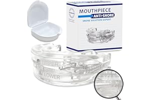 NAILGELER Ferula Descarga Bruxismo, Ajustable Antirronquidos, FéRula Dental Bruxismo, Protector Bucal Para Dormir, Solución Antironquidos, Ayuda a Reducir los Ronquidos, Prevenir Noche Ronquidos