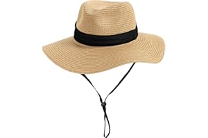 MEALAH Girls Floppy Beach-Hat Wide-Brim - Summer Travel Straw-Sun-Hat for Kids 9 to 18 Years