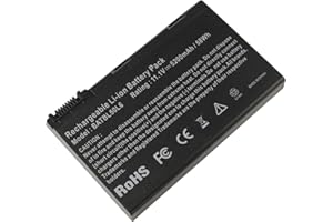 ARyee 5200mAh 11.1V BATBL50L6H Batterie Ordinateur Portable Batterie pour Acer Aspire 3100 3600 5100 5110 5210 5610 5630 5650 5680 9110 9120 9800 9810 BATBL50L6 5515-5187 5515-5831 5515-5879 Série