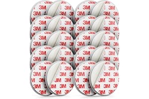 deleyCON 10x Magnetbefestigung für Rauchmelder Magnethalter Feuermelder Selbstklebende Magnethalterung Klebefläche 65mm Durchmesser