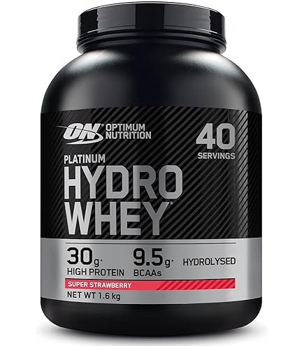 Dymatize ISO 100 Hydrolyzed Whey Protein Powder - Strawberry, 2.2 Kg, Sugar & Fat Free