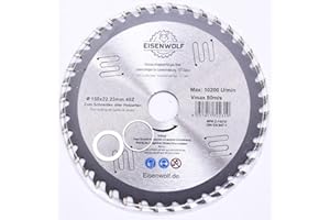 LEPIK 150 diametri x 22,23 mm 20; 16 mm foro 40 denti lama lama per sega circolare di alta qualità per legno